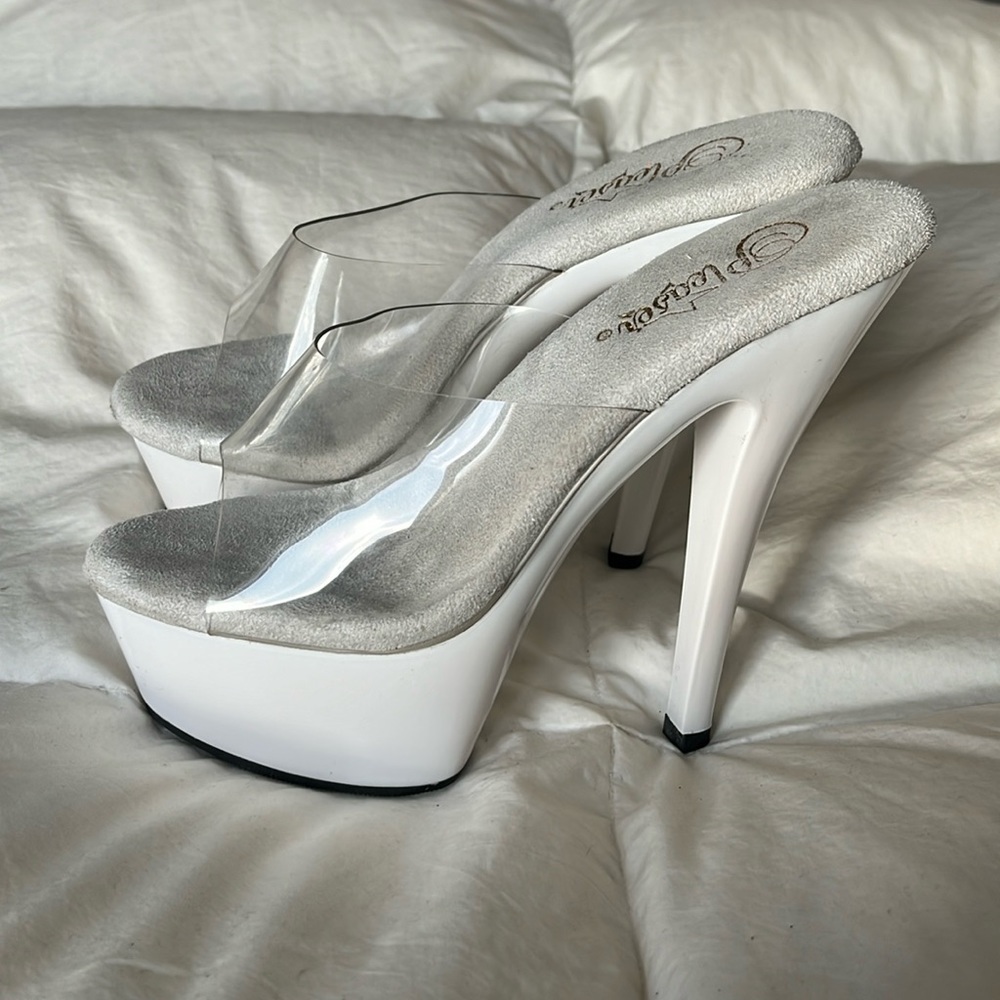 Clear Stilettos